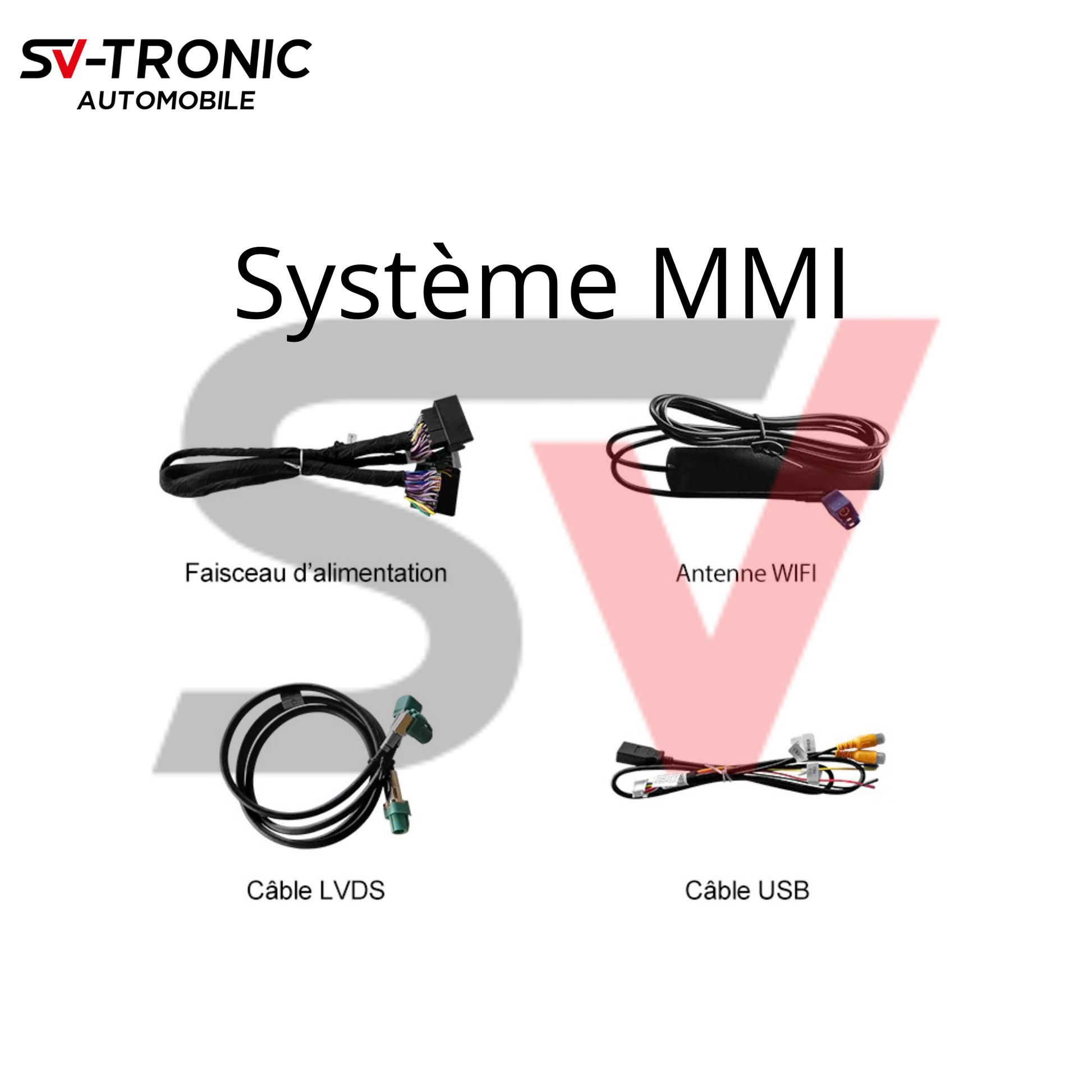 BOITIER CARPLAY VOLKSWAGEN MMI SV-TRONIC AUTOMOBILE
