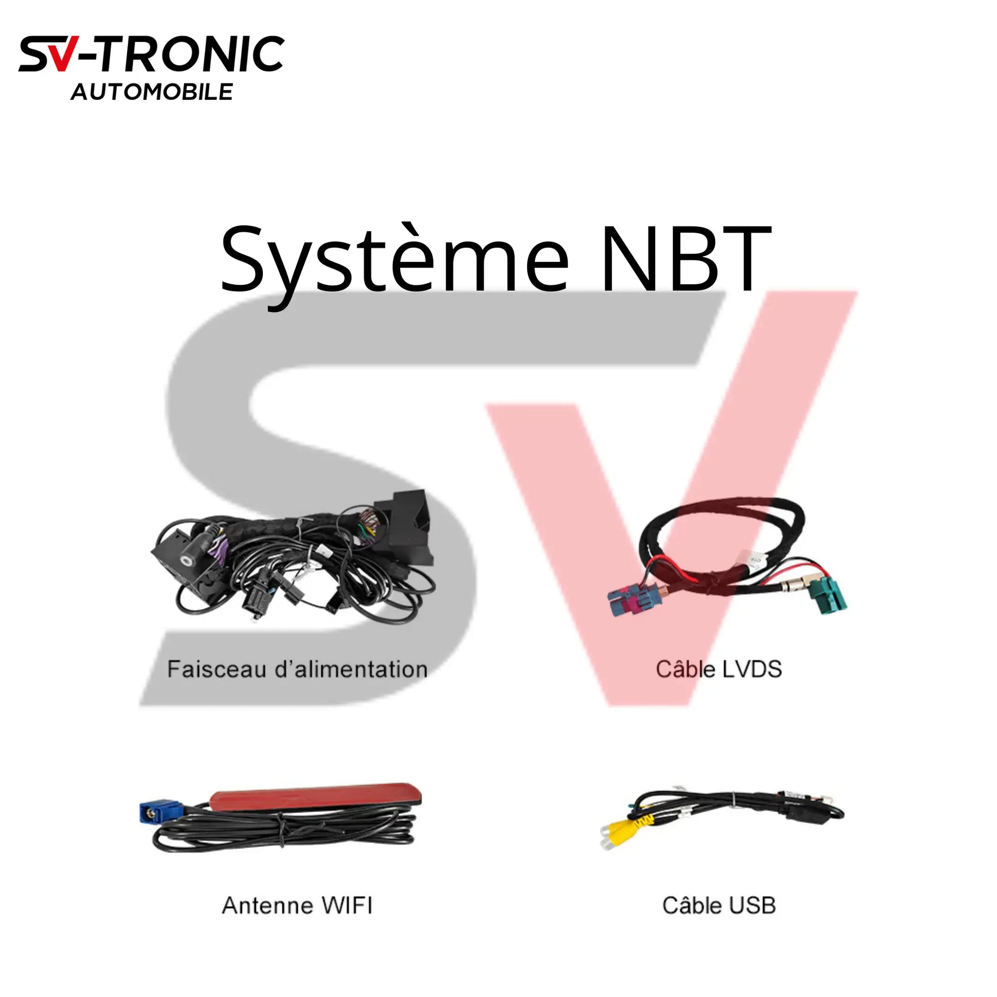 BOITIER CARPLAY BMW CIC NBT EVO System SV-TRONIC AUTOMOBILE
