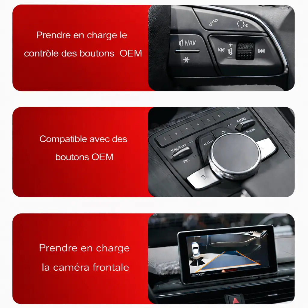 BOITIER CARPLAY AUDI MIB RMC SV-TRONIC AUTOMOBILE