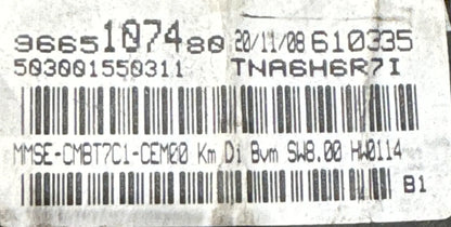 COMPTEUR 9665107480 PEUGEOT 308 Ma boutique