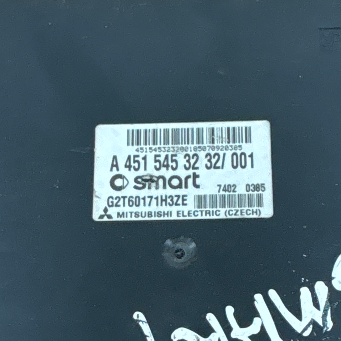 CALCULATEUR DE BOITE BVA G2T60171H3ZE A4515453232 SMART