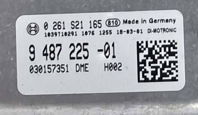 CALCULATEUR MOTEUR MG1CS201 0261S21165 9487225-01 Ma boutique