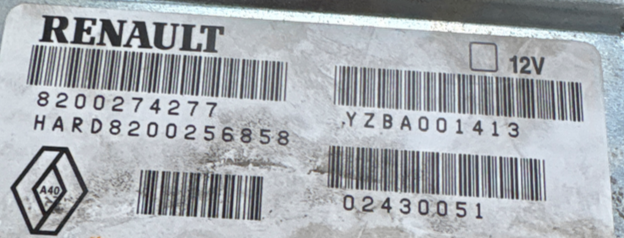 CALCULATEUR DE BOITE 8200274277 8200256858 RENAULT