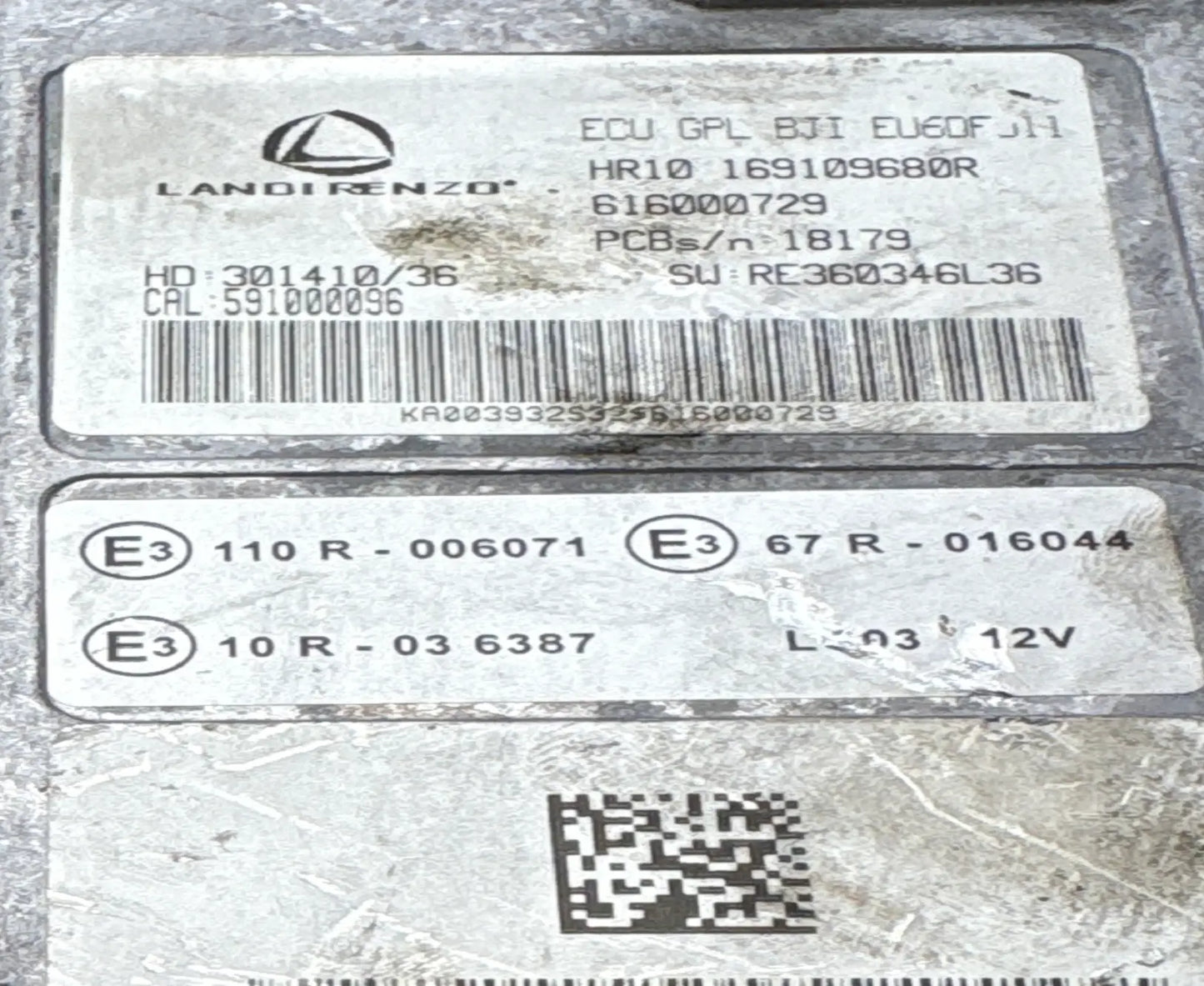 CALCULATEUR GPL 616000729 RE360346L36 DACIA Ma boutique