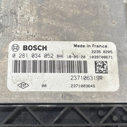 CALCULATEUR MOTEUR EDC17C84 0281035158 237102015S RENAULT Ma boutique
