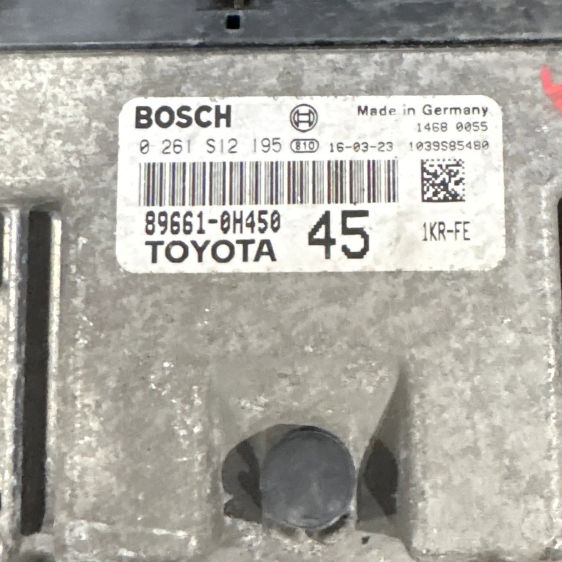 CALCULATEUR MOTEUR ME17.9.52 0261S12195 89661-0H450 TOYOTA Ma boutique