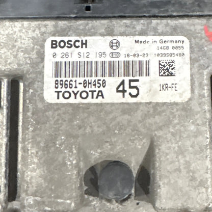 CALCULATEUR MOTEUR ME17.9.52 0261S12195 89661-0H450 TOYOTA Ma boutique