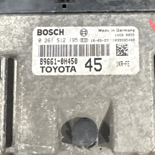 CALCULATEUR MOTEUR ME17.9.52 0261S12195 89661-0H450 TOYOTA Ma boutique