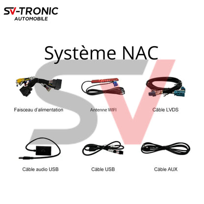 BOITIER CARPLAY PEUGEOT NAC/SMEG SV-TRONIC AUTOMOBILE