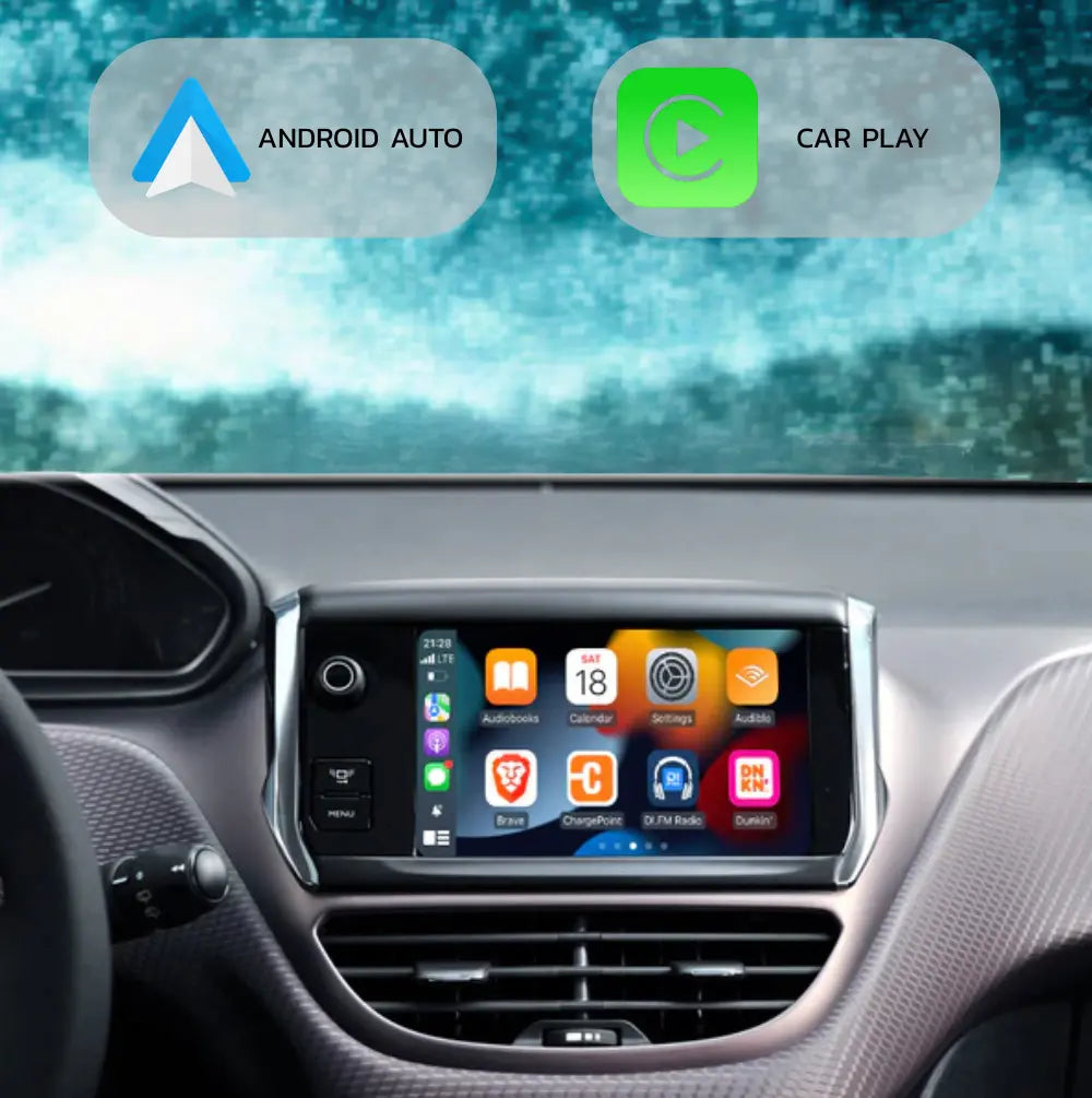 BOITIER CARPLAY PEUGEOT NAC/SMEG SV-TRONIC AUTOMOBILE
