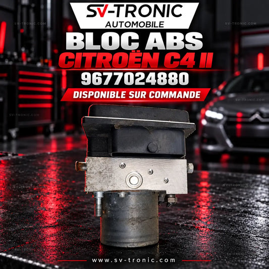 Bloc ABS Citroën C4 II 9677024880 – disponible sur commande chez SV-TRONIC