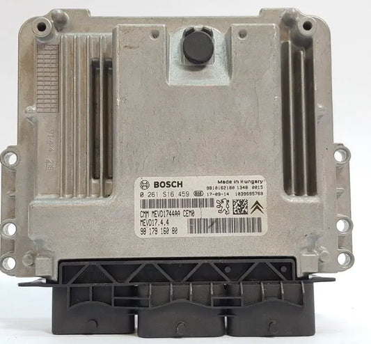 Calculateur moteur Bosch MEVD17.4.4 Peugeot 1.6 GTI – références 0261S16459 et 9817916080