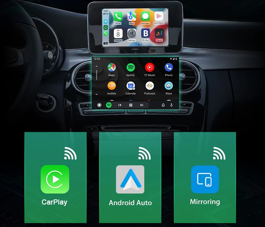 CARPLAY MERCEDES NTG 4.5 4.7 4.8 5.0 5.1 SV-TRONIC AUTOMOBILE