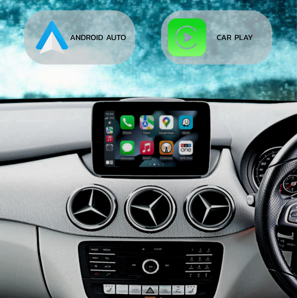 CARPLAY MERCEDES NTG 4.5 4.7 4.8 5.0 5.1 SV-TRONIC AUTOMOBILE