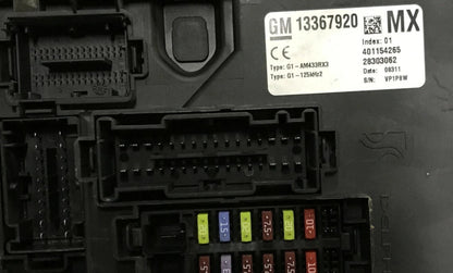 BODY 13367920 MX 28303062 OPEL