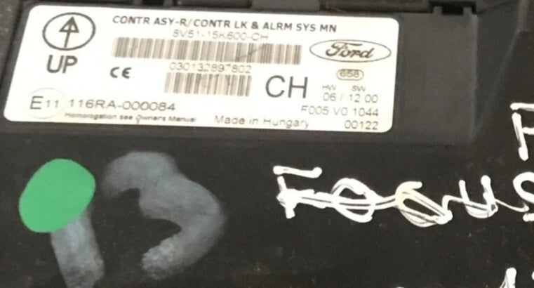 MODULE CONFORT 8V51-15K600-CH FORD