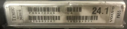 CALCULATEUR MOTEUR P09472349 VOLVO Ma boutique