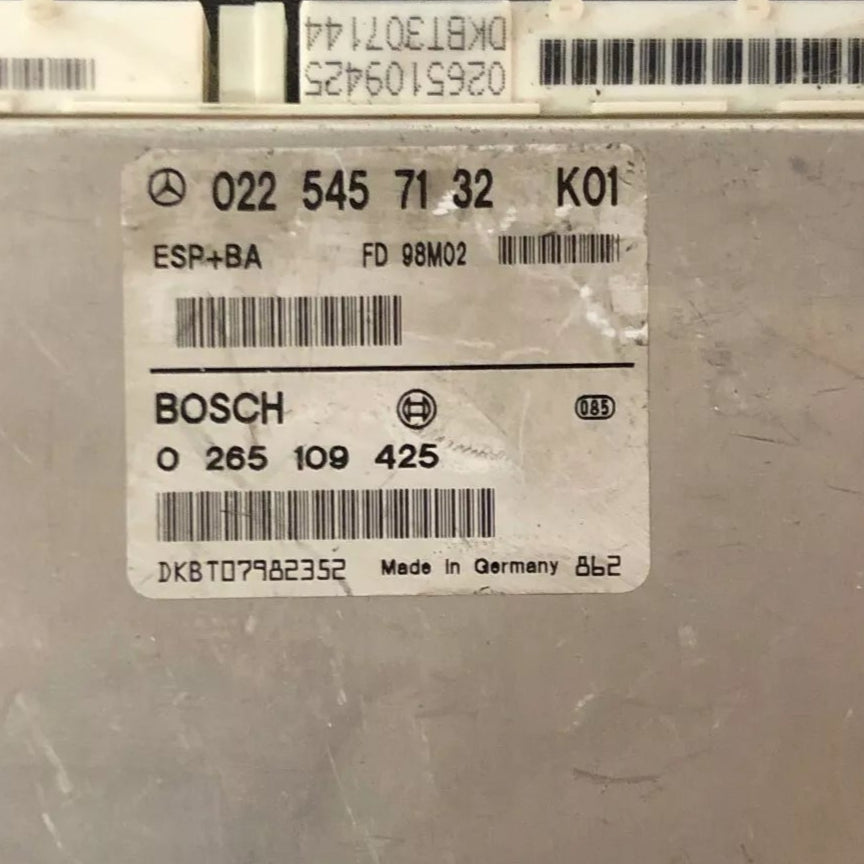CALCULATEUR ABS ESP 0265109425 0225457132 MERCEDES - SV-TRONIC AUTOMOBILE