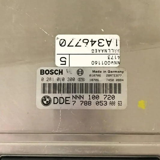 CALCULATEUR MOTEUR EDC15C4 BMW Ma boutique