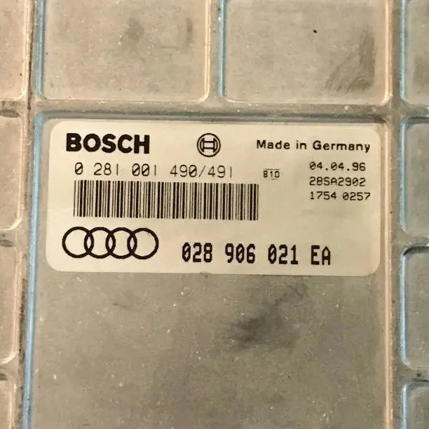 CALCULATEUR MOTEUR 0281001490/491 028906021EA AUDI Ma boutique