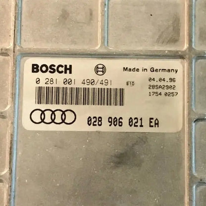 CALCULATEUR MOTEUR 0281001490/491 028906021EA AUDI Ma boutique