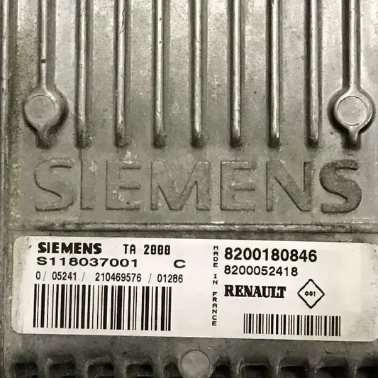 CALCULATEUR DE BOITE BVA TA2000 S118037001C 8200180846 8200052418 RENAULT Ma boutique