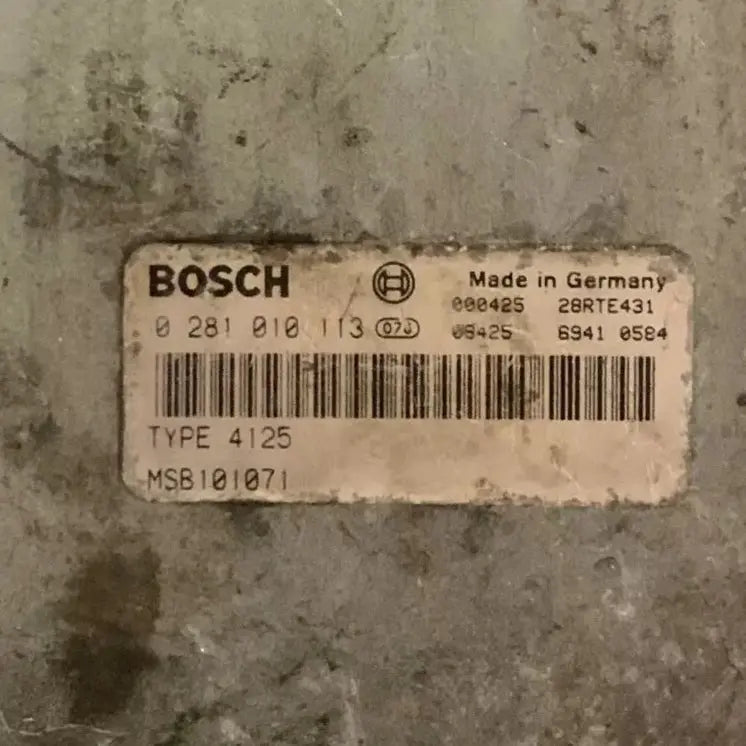 CALCULATEUR MOTEUR MSB101071 0281010113 TYPE 4125 LAND ROVER Ma boutique