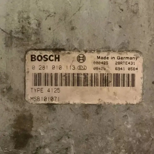 CALCULATEUR MOTEUR MSB101071 0281010113 TYPE 4125 LAND ROVER Ma boutique