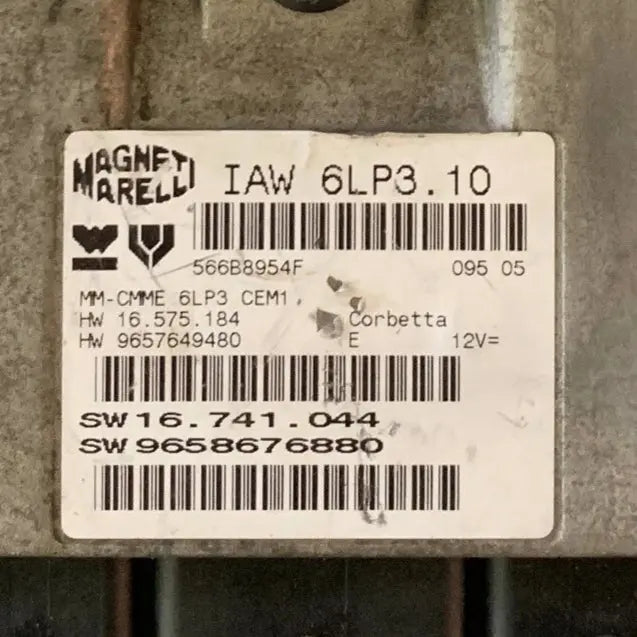 CALCULATEUR MOTEUR IAW 6LP3.10 9657649480 9658676880 PSA Ma boutique