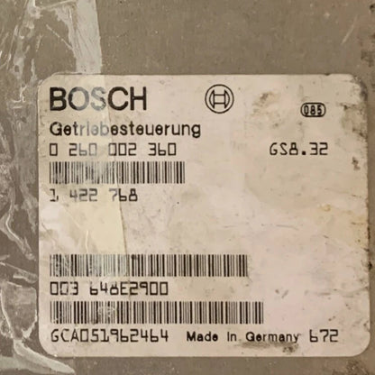 CALCULATEUR DE BOITE BVA GS8.32  0260002360 1422768