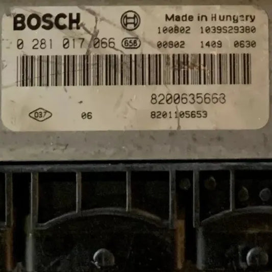 CALCULATEUR MOTEUR EDC16C36 0281017066 8201105653 8200635663 RENAULT Ma boutique