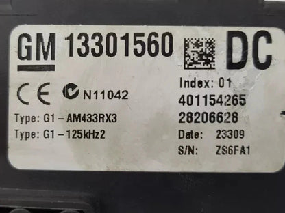 BODY GM 13301560 DC OPEL