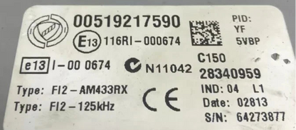 BODY C150 00519217590 28340959 FIAT