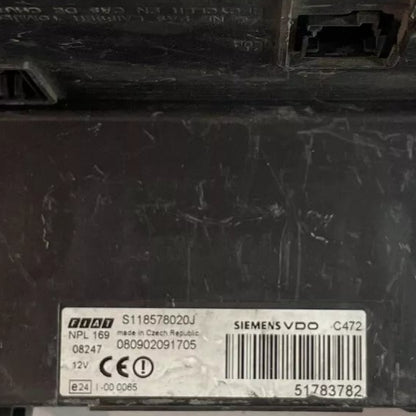 BODY S118578020J 51783782 FIAT