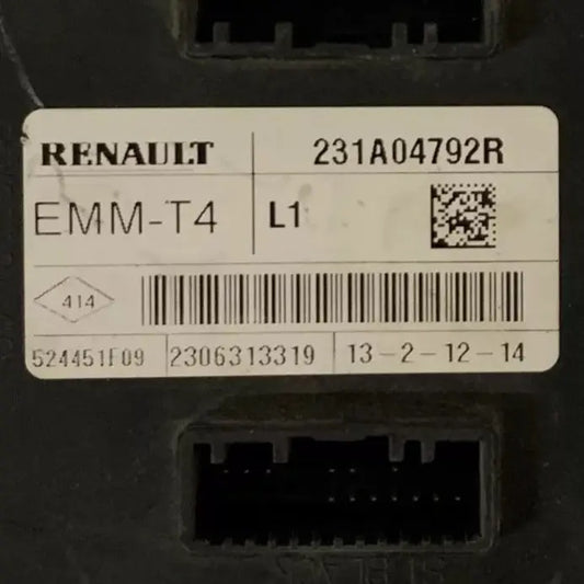 UPC EMM T4 L1 231A04792R RENAULT Ma boutique