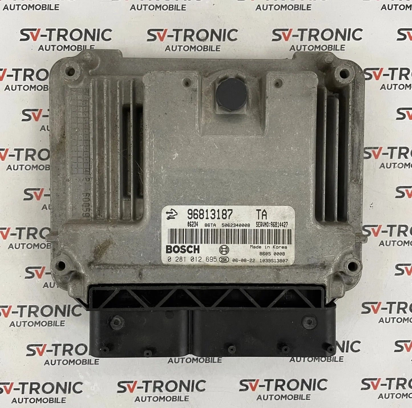 CALCULATEUR MOTEUR EDC16C39 0281012695 96813187 TA CHEVROLET Ma boutique