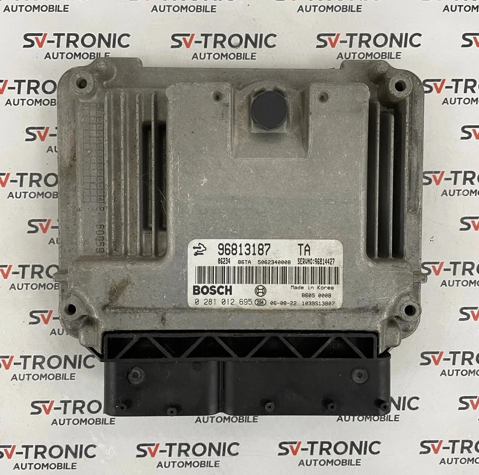 CALCULATEUR MOTEUR EDC16C39 0281012695 96813187 TA CHEVROLET Ma boutique