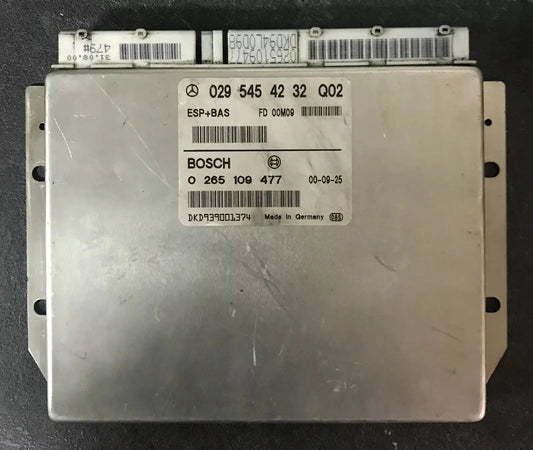 CALCULATEUR ABS ESP1.14 0265109477 0295454232 Q02 MERCEDES Ma boutique
