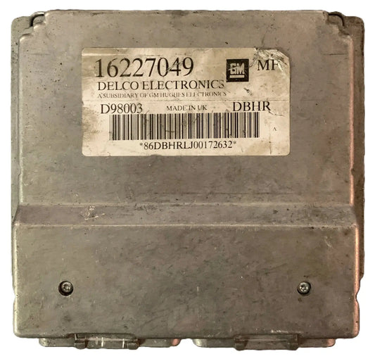 CALCULATEUR MOTEUR F-V2 16227049MF D98003 OPEL Ma boutique