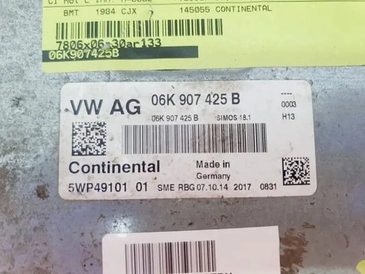 CALCULATEUR MOTEUR SIMOS 18.1 06K907425B 5WP49101 01 VAG Ma boutique