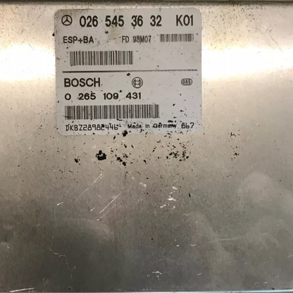 CALCULATEUR ABS ESP1.14 0265109431 0265453632K01 MERCEDES - SV-TRONIC AUTOMOBILE
