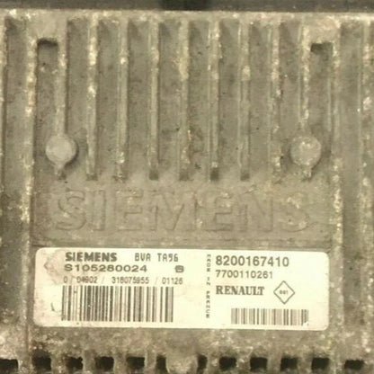 CALCULATEUR DE BOITE BVA TA96 S105280024B 8200167410 7700110261