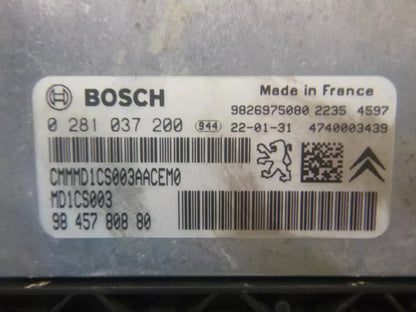 CALCULATEUR MOTEUR PROTÉGÉ MD1CS003 0281037200 984578088 Ma boutique