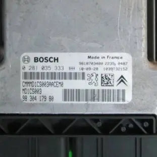 CALCULATEUR MOTEUR NON PROTÉGÉ MD1CS003 0281035333 9830417980 9694628480 CITROEN C3 1.5HDI Ma boutique