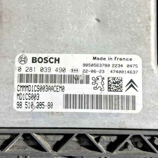CALCULATEUR MOTEUR PROTÉGÉ MD1CS003 0281039490 9851039580 Ma boutique
