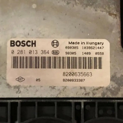 CALCULATEUR MOTEUR EDC16C36 0281013364 8200635663 8200833387 RENAULT MASTER Ma boutique