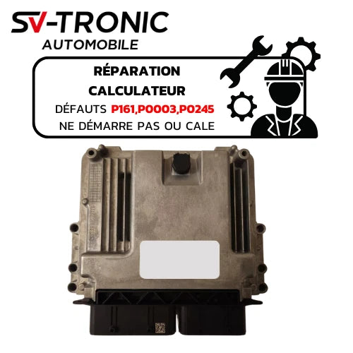 PRESTATION DE SERVICES - RÉPARATION CALCULATEUR MOTEUR EDC17C60 PSA SV-TRONIC AUTOMOBILE